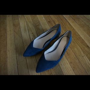 Blue Cole Haans flats